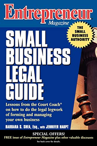 Beispielbild fr Entrepreneur Magazine: Small Business Legal Guide zum Verkauf von BookHolders