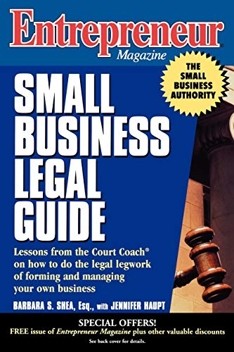 Stock image for Entrepreneur Magazine: Small Business Legal Guide for sale by BookHolders