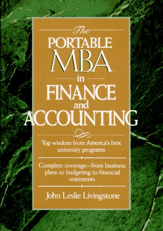 Beispielbild fr The Portable MBA in Finance and Accounting (PORTABLE MBA IN FINANCE AND ACCOUNTING, 2ND) zum Verkauf von BooksRun