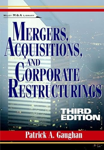 Stock image for Mergers, Acquisitions, and Corporate Restructurings (Wiley Mergers and Acquisitions Library) for sale by HPB-Red