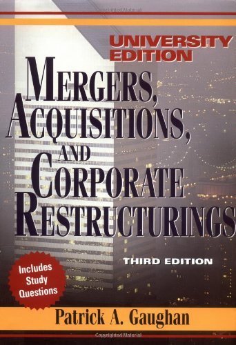 Beispielbild fr Mergers, Acquisitions, and Corporate Restructurings zum Verkauf von Better World Books