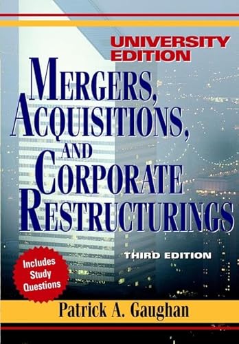 Stock image for Mergers, Acquisitions, and Corporate Restructurings for sale by Better World Books