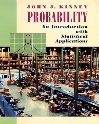 Beispielbild fr Probability: An Introduction with Statistical Applications zum Verkauf von Buchpark
