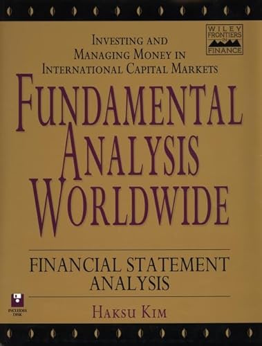 Stock image for FUNDAMENTAL ANALYSIS WORLDWIDE, VOLume I, Financial Statement Analysis. Investing and Managing Money in International Capital Market * for sale by L. Michael