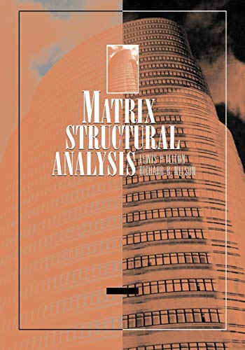 Beispielbild fr Matrix Structural Analysis zum Verkauf von Better World Books