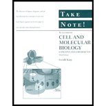 9780471127758: WITH Take Note (Cell and Molecular Biology: Concepts and Experiments)