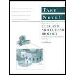 9780471127758: Cell and Molecular Biology, Take Note!: Concepts and Experiments