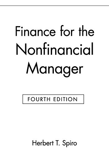 Stock image for Finance for the Nonfinancial Manager for sale by Orion Tech