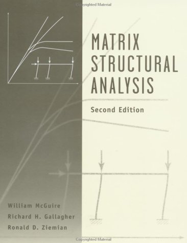 Beispielbild fr Matrix Structural Analysis zum Verkauf von HPB-Red