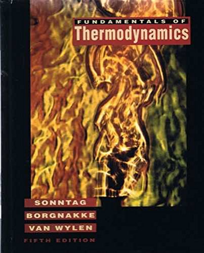 Fundamentals of Thermodynamics, 5th Edition with Disk Update Package (9780471129202) by Sonntag, Richard E.; Borgnakke, Claus