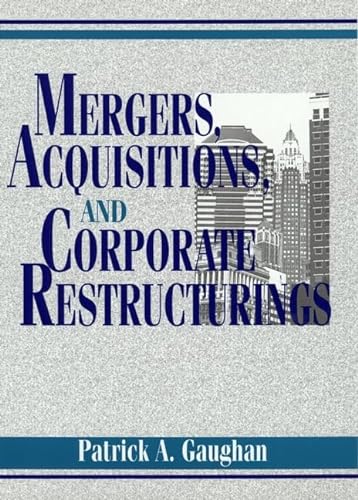 Stock image for Mergers, Acquisitions, and Corporate Restructurings for sale by Books From California