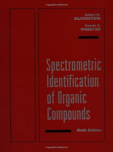 Imagen de archivo de Spectrometric Identification of Organic Compounds a la venta por SecondSale