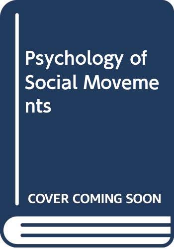 Stock image for Psychology of Social Movements for sale by Solr Books