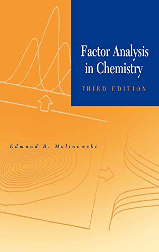 9780471134794: Factor Analysis in Chemistry, 3rd Edition