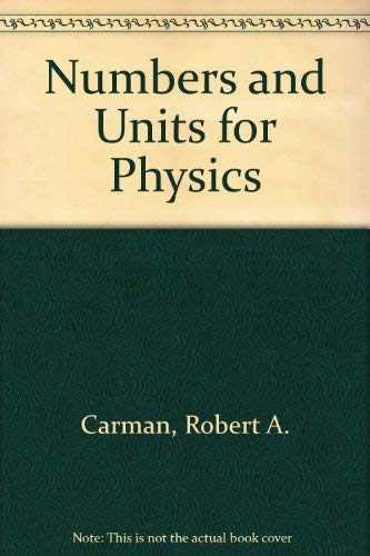 Numbers and Units for Physics Paper
