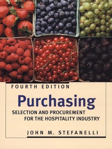9780471135838: Purchasing: Selection and Procurement for the Hospitality Industry (Wiley Service Management Series)