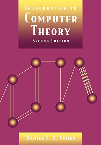 Beispielbild fr Introduction to Computer Theory zum Verkauf von BooksRun