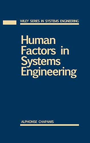 Imagen de archivo de Human Factors in Systems Engineering a la venta por SecondSale
