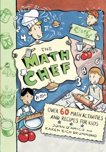 Beispielbild fr The Math Chef: Over 60 Math Activities and Recipes for Kids zum Verkauf von SecondSale