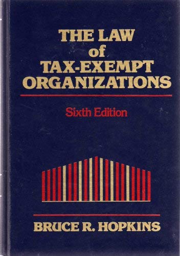 Stock image for The Law of Tax-Exempt Organizations, 1996 Cumulative Supplement for sale by Green Street Books