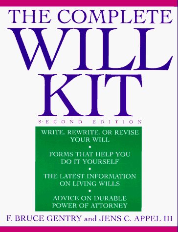 Beispielbild fr The Complete Will Kit zum Verkauf von Wonder Book