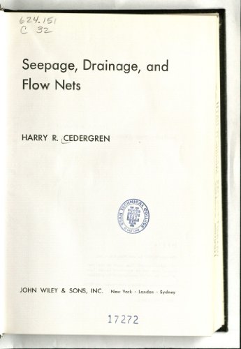 9780471141808: Seepage, Drainage and Flow Nets