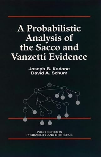 Beispielbild fr A Probabilistic Analysis of the Sacco and Vanzetti Evidence Format: Hardcover zum Verkauf von INDOO