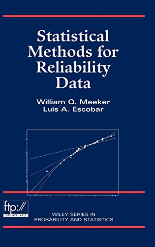 Beispielbild fr Statistical Methods for Reliability Data zum Verkauf von SecondSale