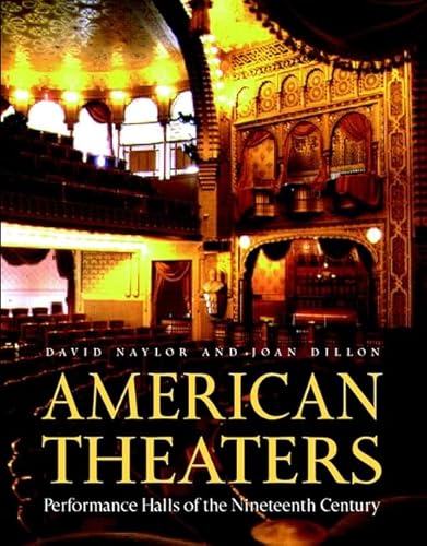 9780471143932: American Theaters: Performance Halls of the Nineteenth Century