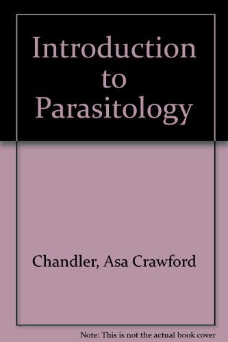 Stock image for Introduction to Parasitology for sale by Hawking Books