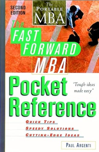 Stock image for The Fast Forward MBA Pocket Reference (Fast Forward MBA Series) for sale by Wonder Book