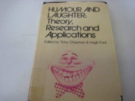 Imagen de archivo de Chapman Humour And *laughter*  " Theory Research An D Applications a la venta por Goldstone Books