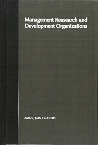 Beispielbild fr Management of Research and Development Organizations : Managing the Unmanageable zum Verkauf von Better World Books