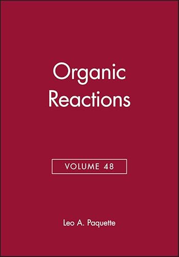 Stock image for Organic Reactions, Volume 48 for sale by Better World Books