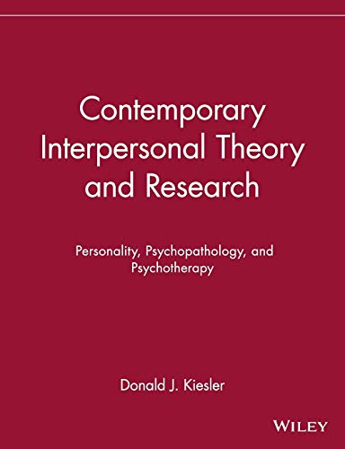 9780471148470: Contemporary Interpersonal Theory and Research: Personality, Psychopathology, and Psychotherapy
