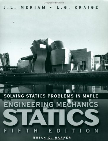 Beispielbild fr Solving Statics Problems in Maple: A Supplement to Accompany Engineering Mechanics: Statics, 5th Edition zum Verkauf von ThriftBooks-Dallas
