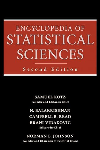 Beispielbild fr Encyclopedia of Statistical Sciences (Volumes 1 - 16) zum Verkauf von Anybook.com