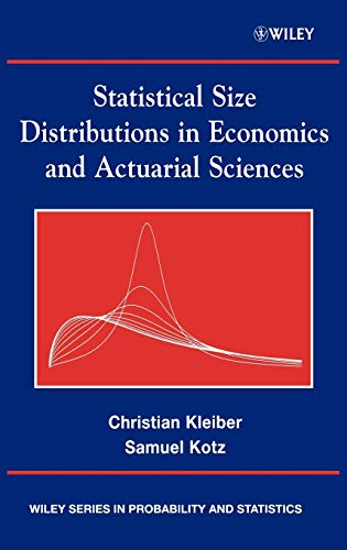 Stock image for Statistical Size Distributions in Economics and Actuarial Sciences for sale by HPB-Red