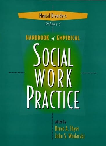 9780471153610: Handbook of Empirical Social Work Practice, Volume 1: Mental Disorders