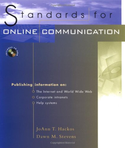 Immagine dell'editore per Standards for Online Communication: Publishing Information for the Internet/World Wide Web/Help Systems/Corporate Intranets venduto da ThriftBooks-Dallas