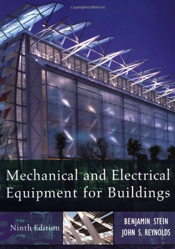 Imagen de archivo de Mechanical and Electrical Equipment for Buildings a la venta por ThriftBooks-Dallas