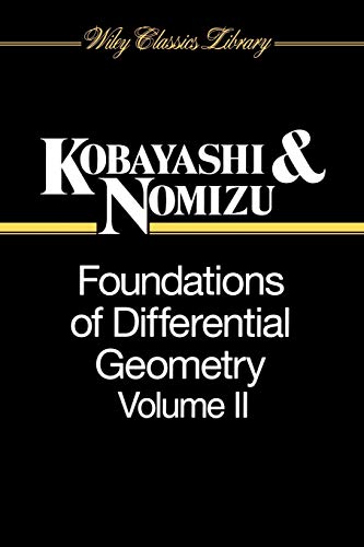 Imagen de archivo de Foundations of Differential Geometry, Volume 2 a la venta por TextbookRush