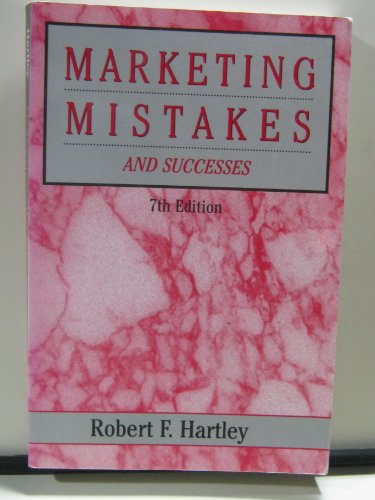 9780471159056: Marketing Mistakes and Successes