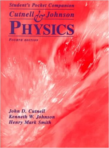 Imagen de archivo de Physics, , Student's Pocket Companion a la venta por HPB-Red