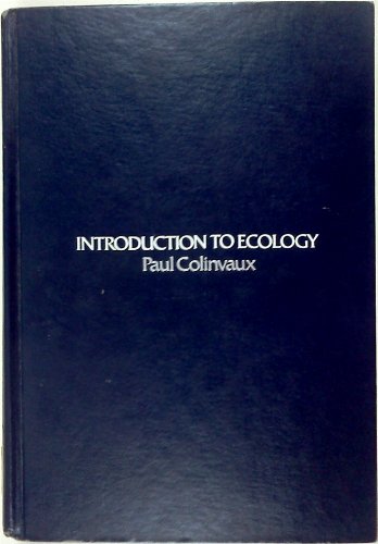 Imagen de archivo de Introduction to ecology a la venta por Jenson Books Inc