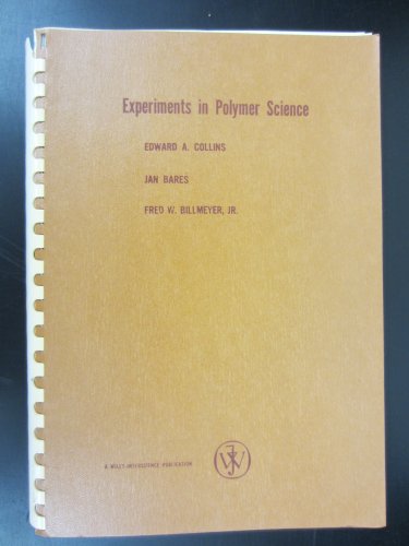 Imagen de archivo de Experiments in Polymer Science a la venta por Ammareal