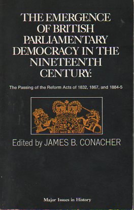 Imagen de archivo de Emergence of British Parliamentary Democ a la venta por Midtown Scholar Bookstore