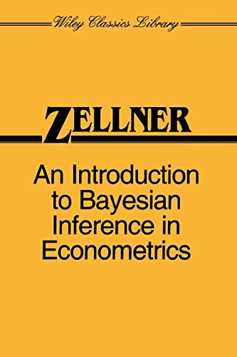 Imagen de archivo de An Introduction to Bayesian Inference in Econometrics a la venta por HPB-Red