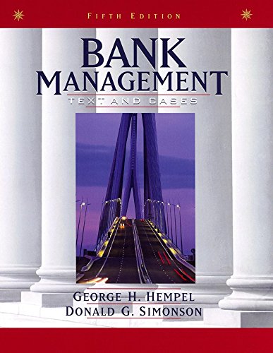 9780471169604: Bank Management 5e: Text and Cases