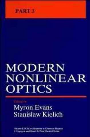 9780471169970: Modern Nonlinear Optics: Part 3: Pt.3 (Advances in Chemical Physics)